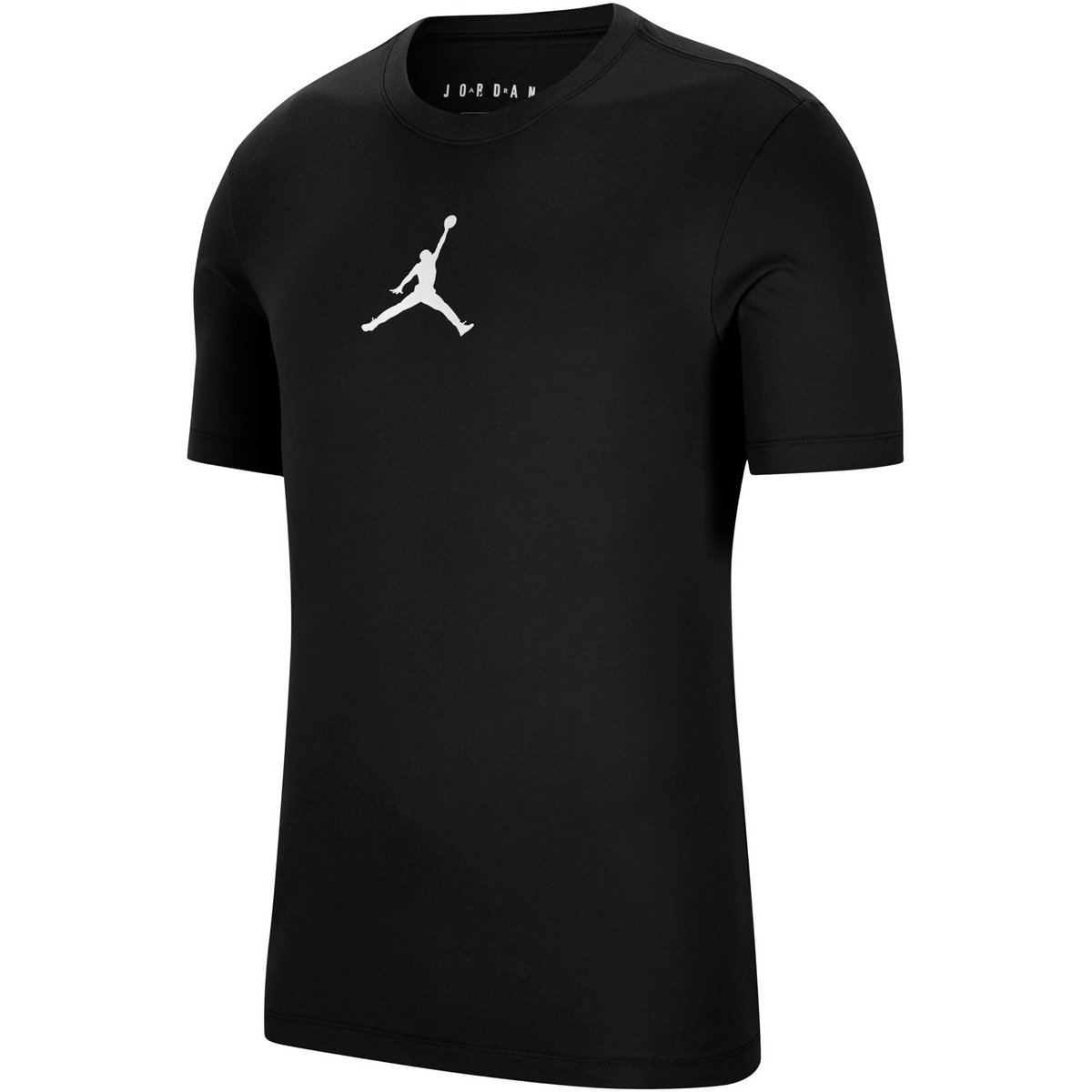 Nike Jordan Jumpman Dri-FIT Kurzarm Crew-Shirt Herren – BLACK/WHITE