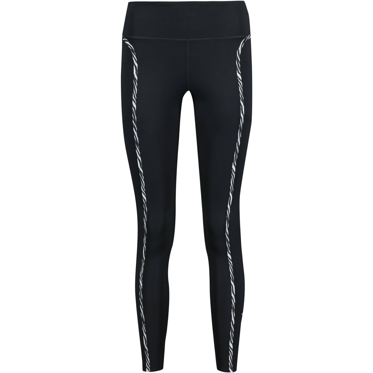 Nike W NIKE ONE LUX ICNCLSH TIGHT – BLACK/PURPLE CHALK/CLEAR