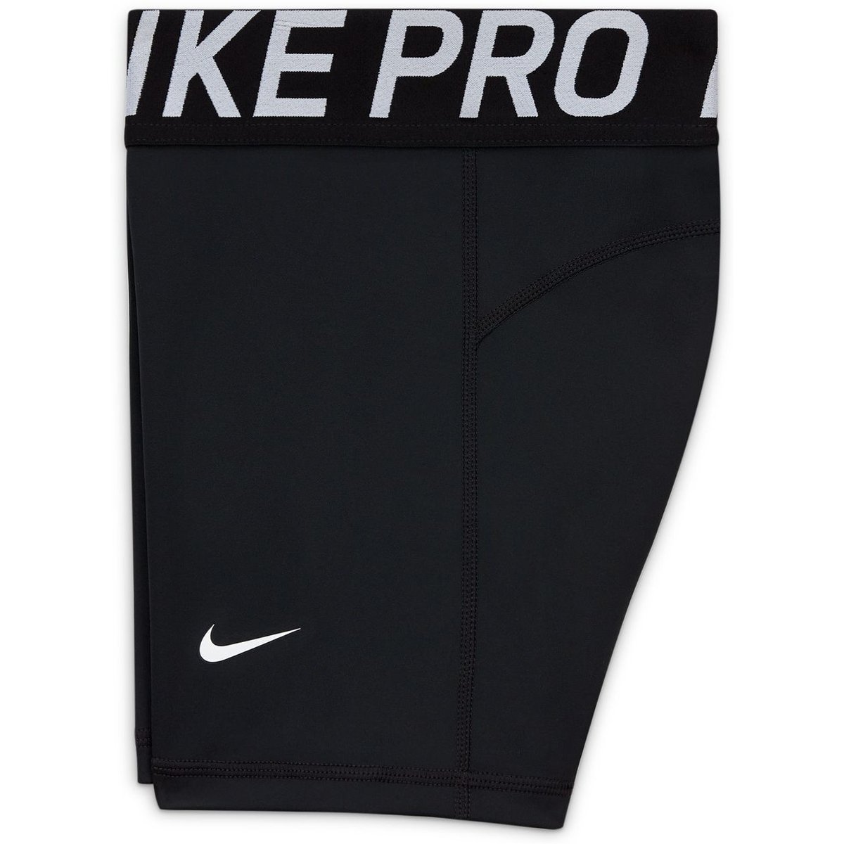 Nike Pro Dri-FIT 3IN Shorts Kinder – BLACK/WHITE