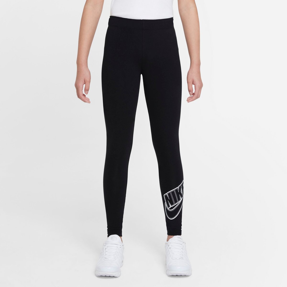 Nike Sportswear Favorites Leggings GX Kinder – BLACK/WHITE