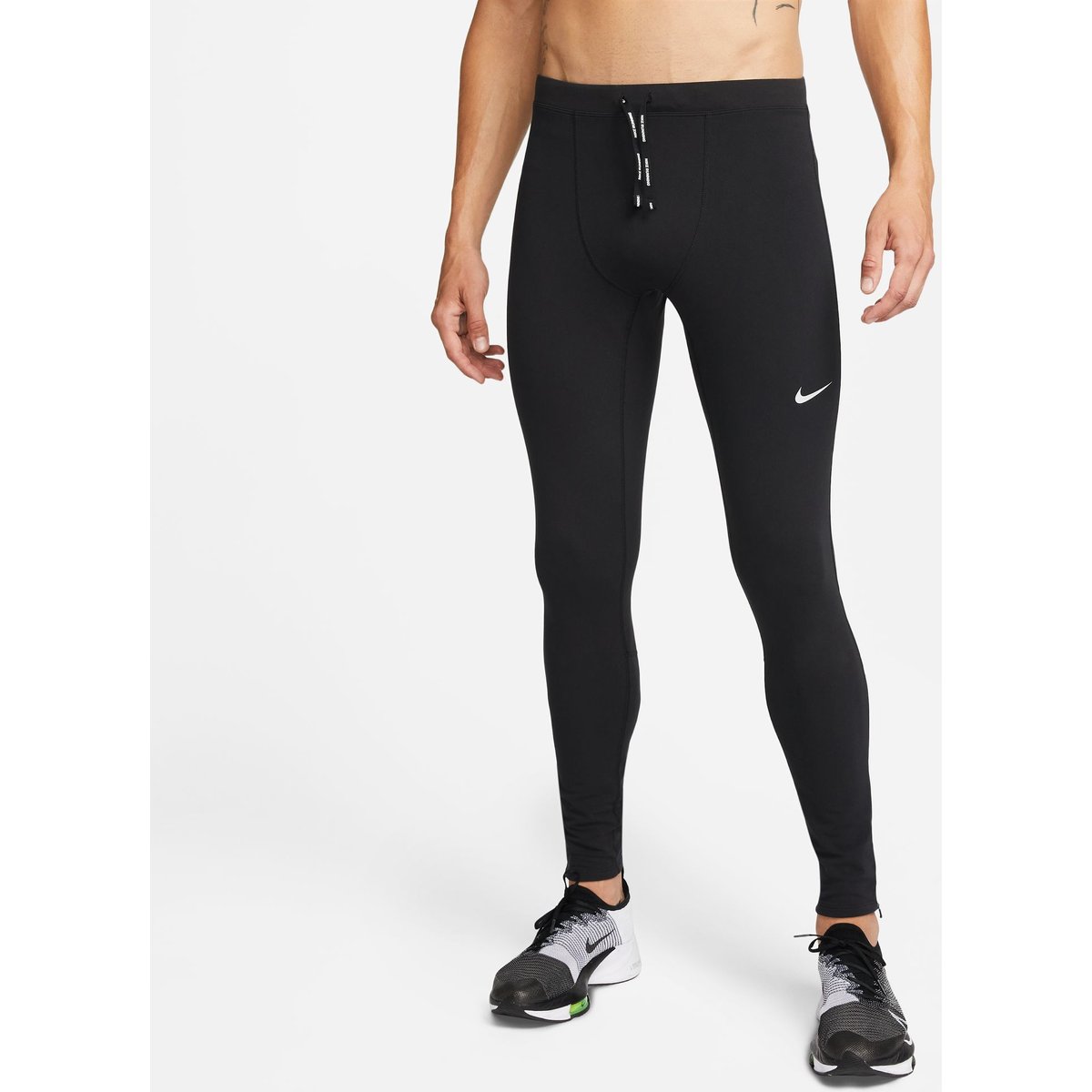 Nike Tights Repel Challenger – BLACK/REFLECTIVE SILV