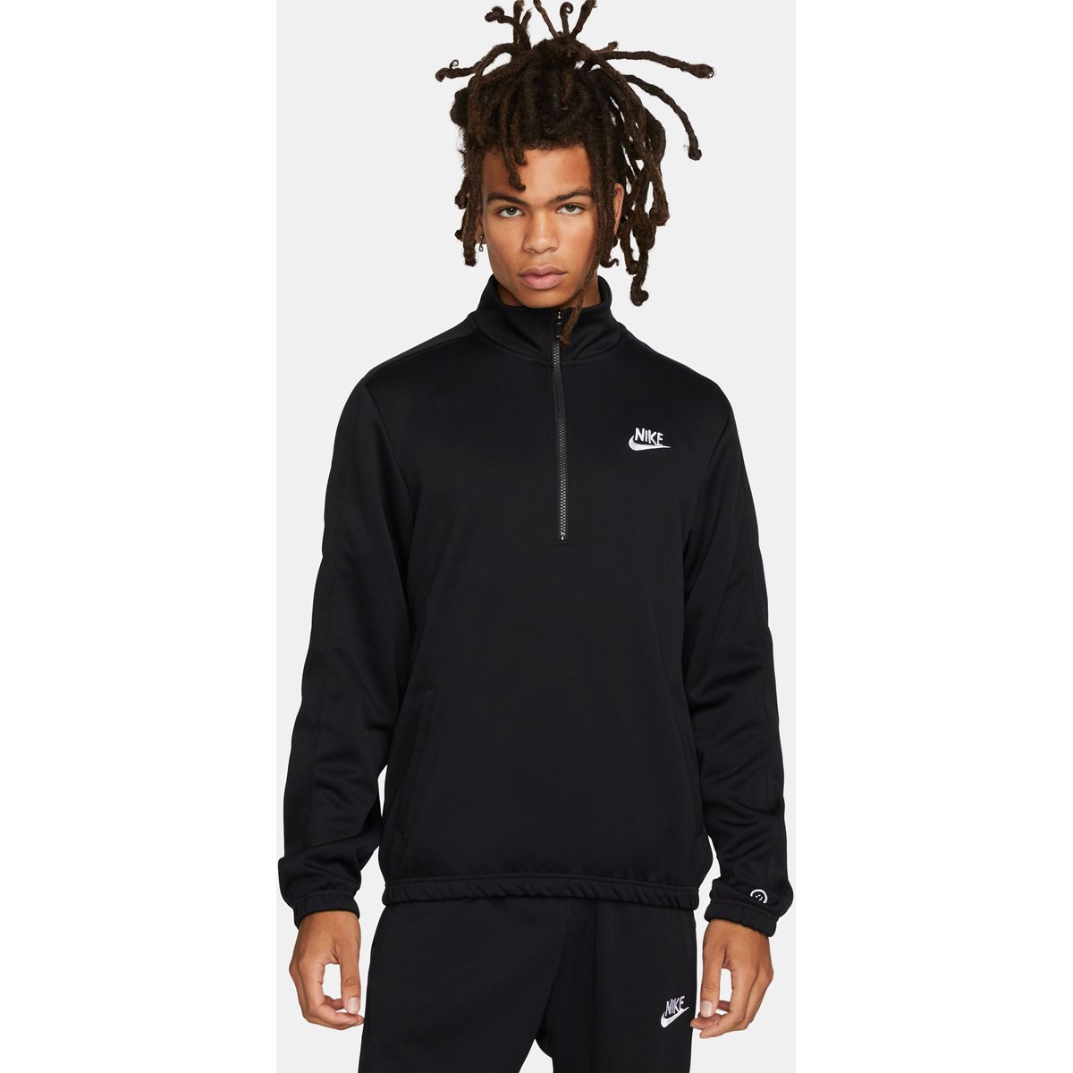 Nike Sportswear HBR-C PK Jacke Herren – BLACK/BLACK/WHITE
