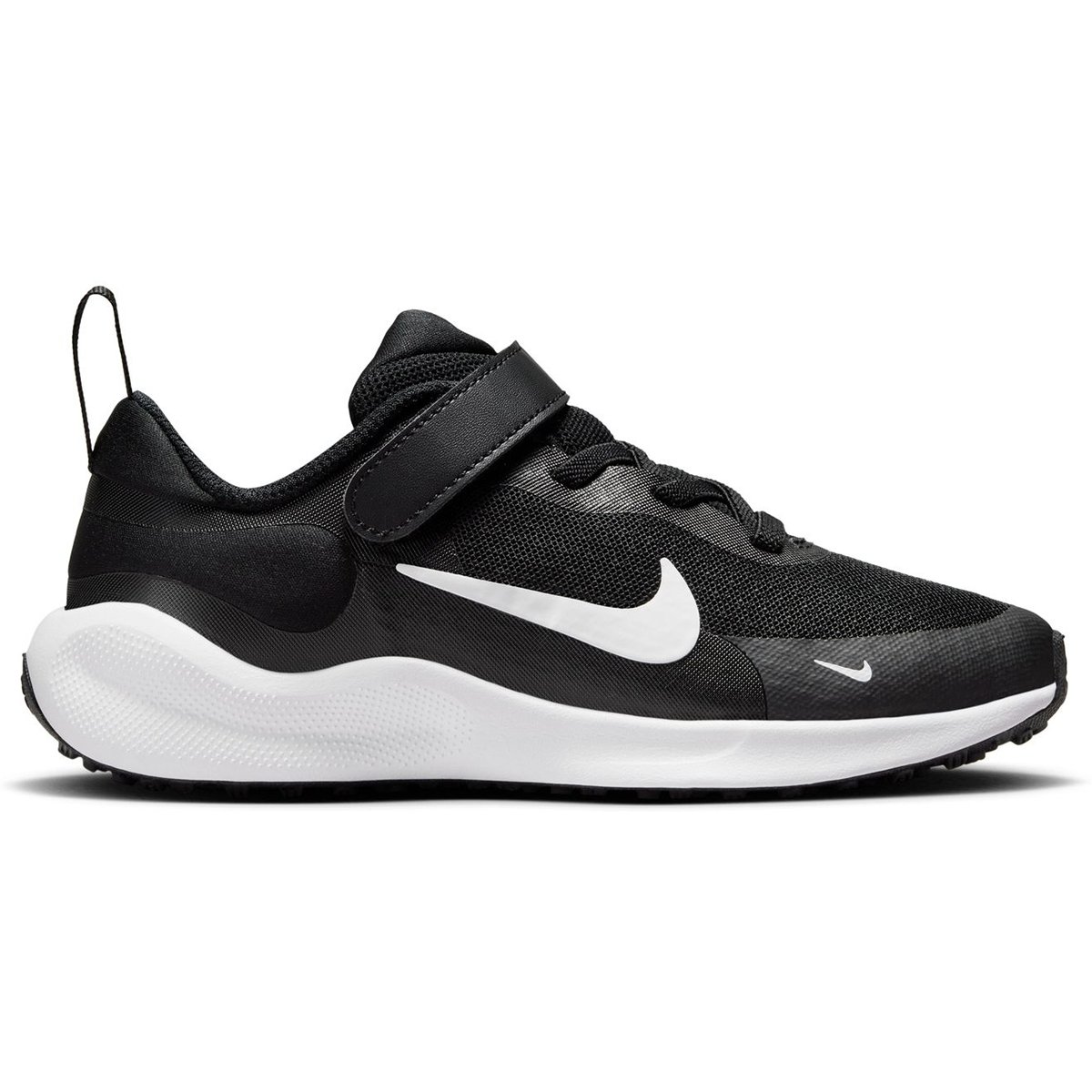 NIKE REVOLUTION 7 (PSV) – BLACK/WHITE-WHITE