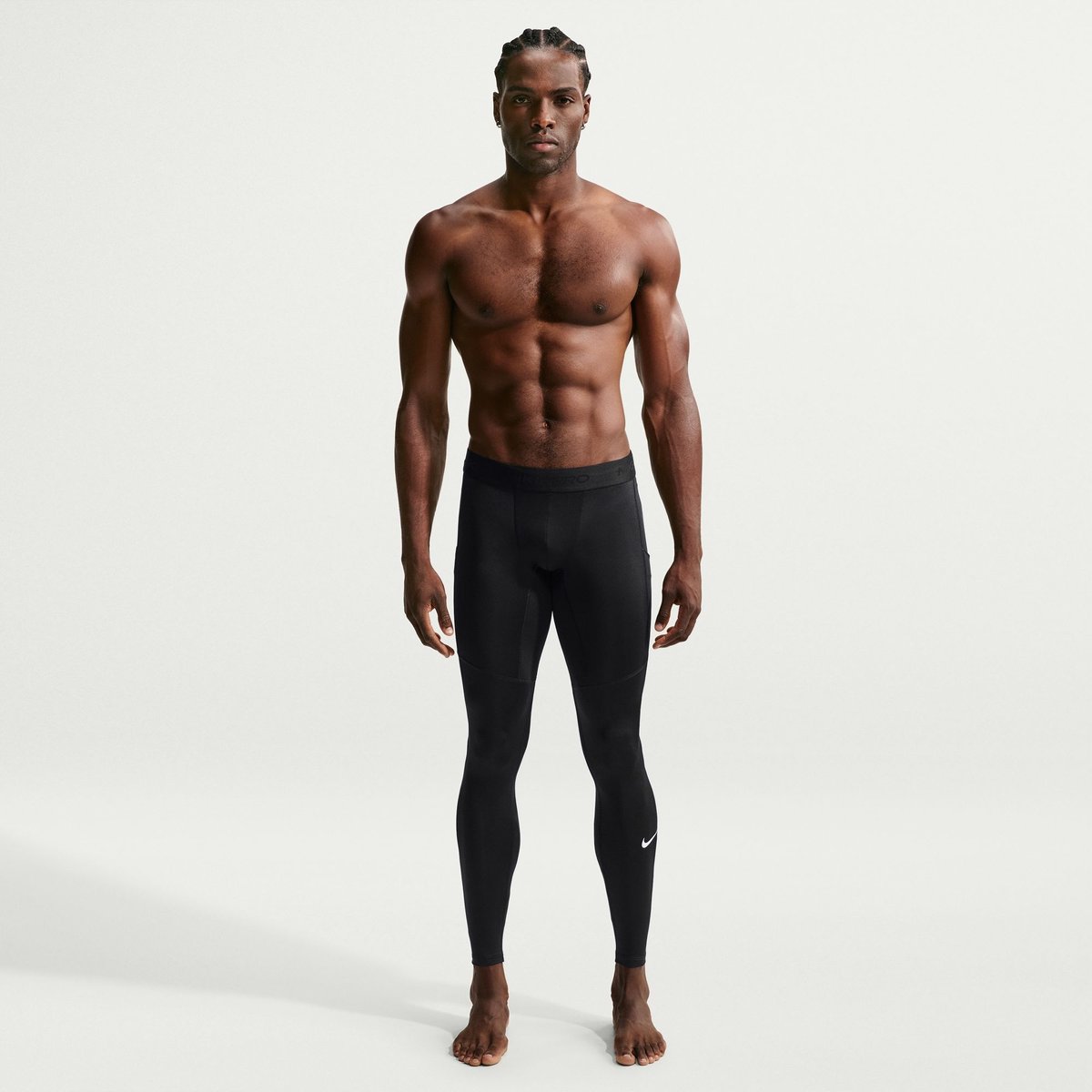 Nike Pro Dri-FIT Tight Herren – BLACK/WHITE