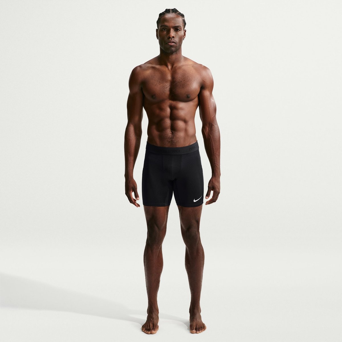 Nike Pro Dri-FIT Shorts Herren – BLACK/WHITE