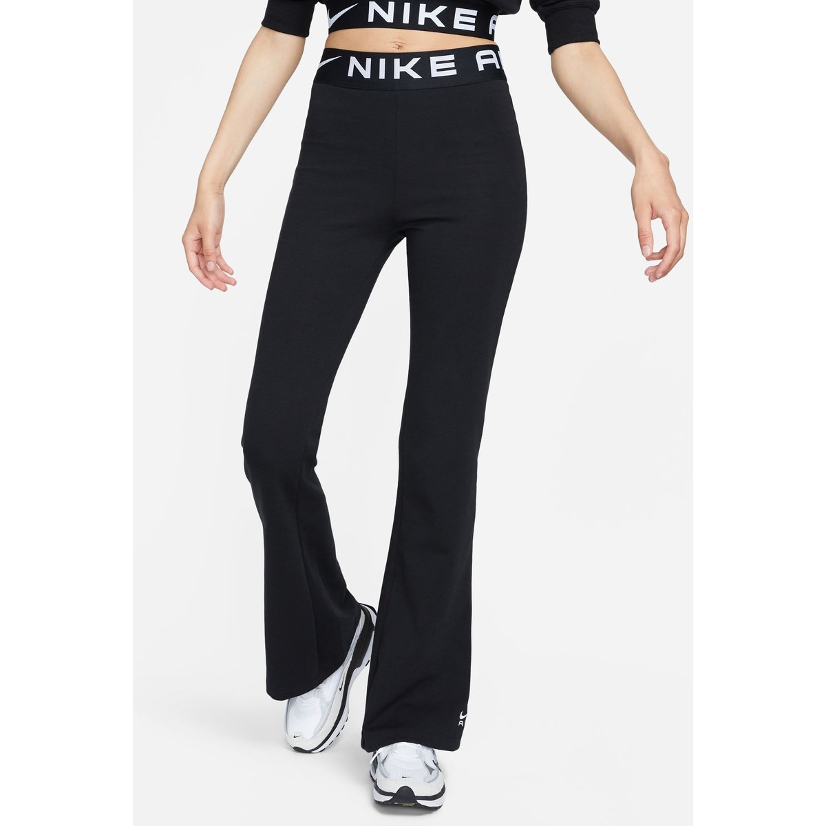 Nike Sportswear Air HR Tights Damen – BLACK/WHITE