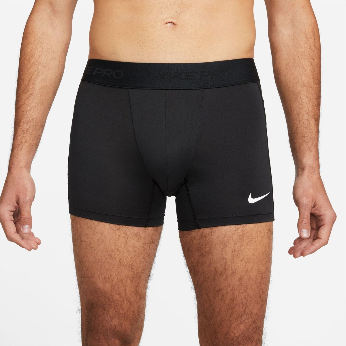 Nike Pro Dri-FIT Shorts 5 IN Herren – BLACK/WHITE