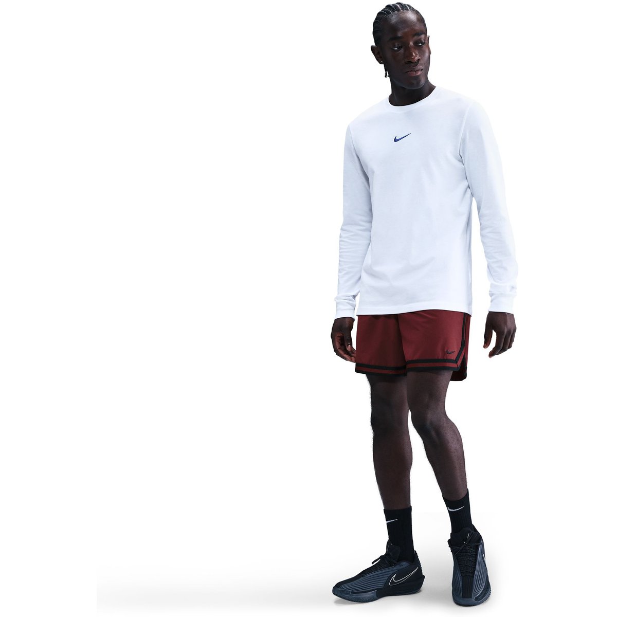 Nike Shorts DNA Dri-FIT 6 UV – DARK TEAM RED/BLACK/B
