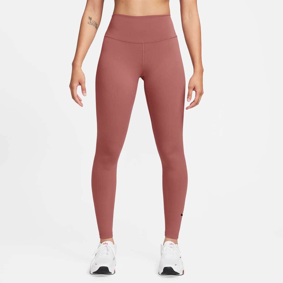 Nike One Dri-FIT HR Tight Damen – CANYON PINK/BLACK