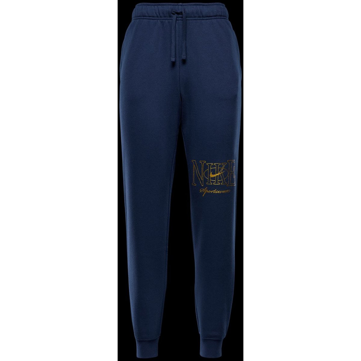 Nike Sporthose Sportswear Club Fleece Mid-Rise – OBSIDIAN