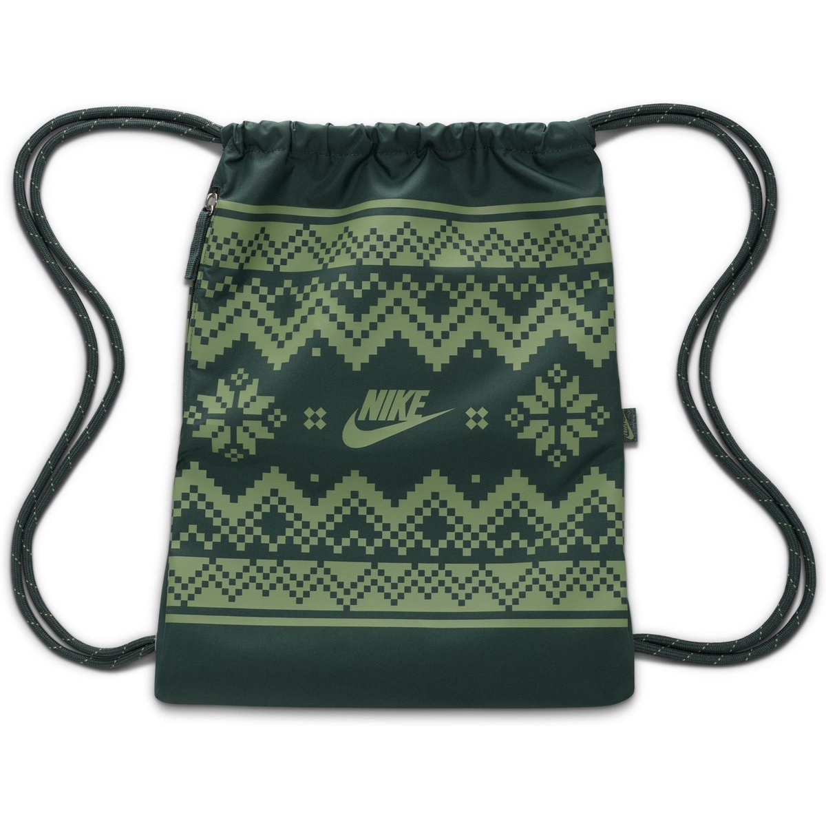 Nike NK HERITGE DRAWSTRNG-FAIR ISLE – VINTAGE GREEN/OIL GRE