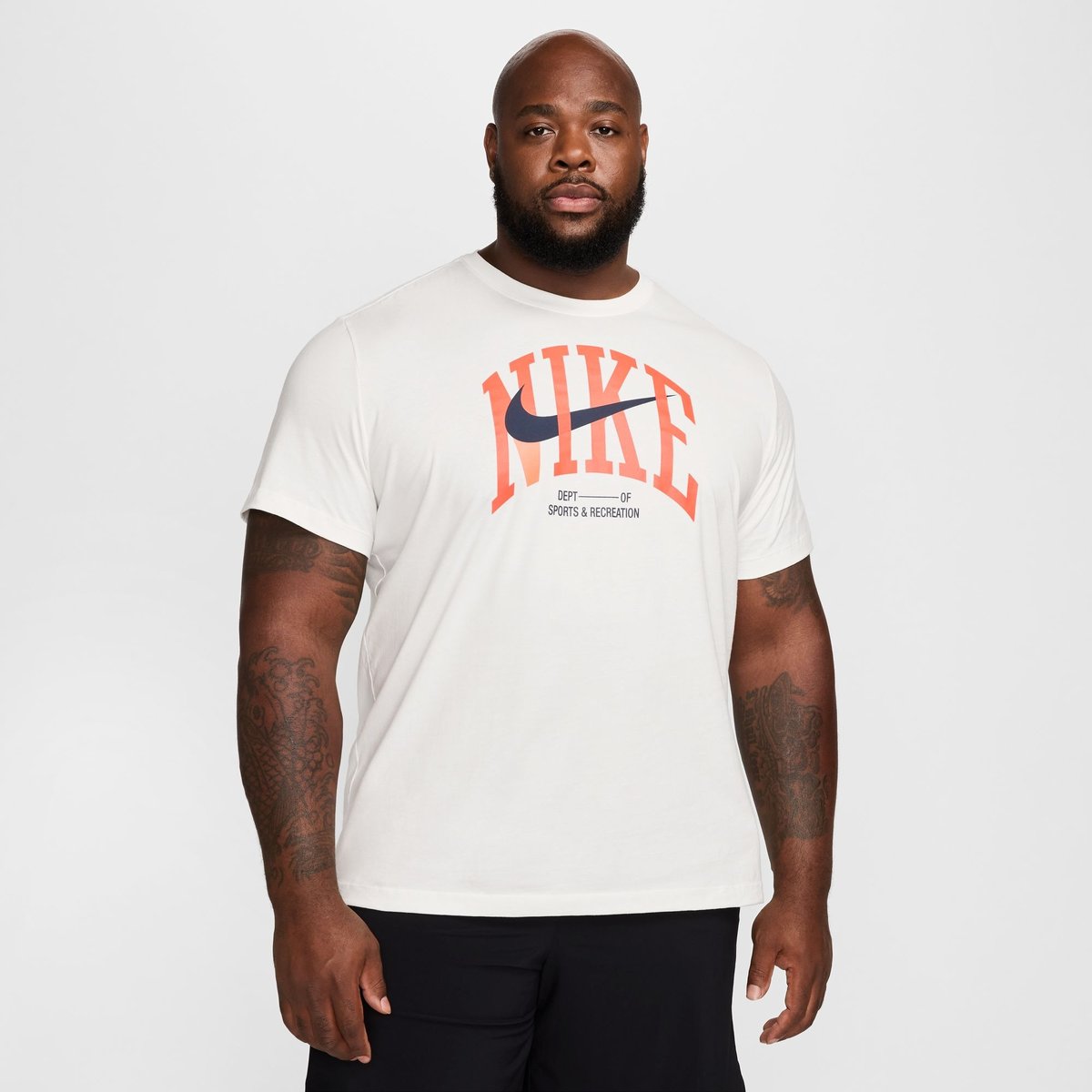 Nike Dri-FIT Modern Fitness T-Shirt Herren – SUMMIT WHITE