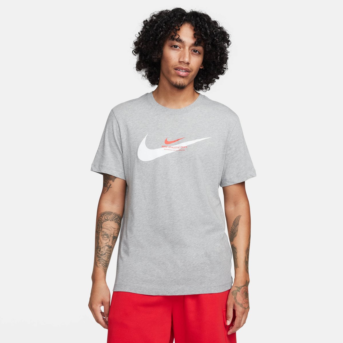 Nike M NSW SI REG TEE – DK GREY HEATHER