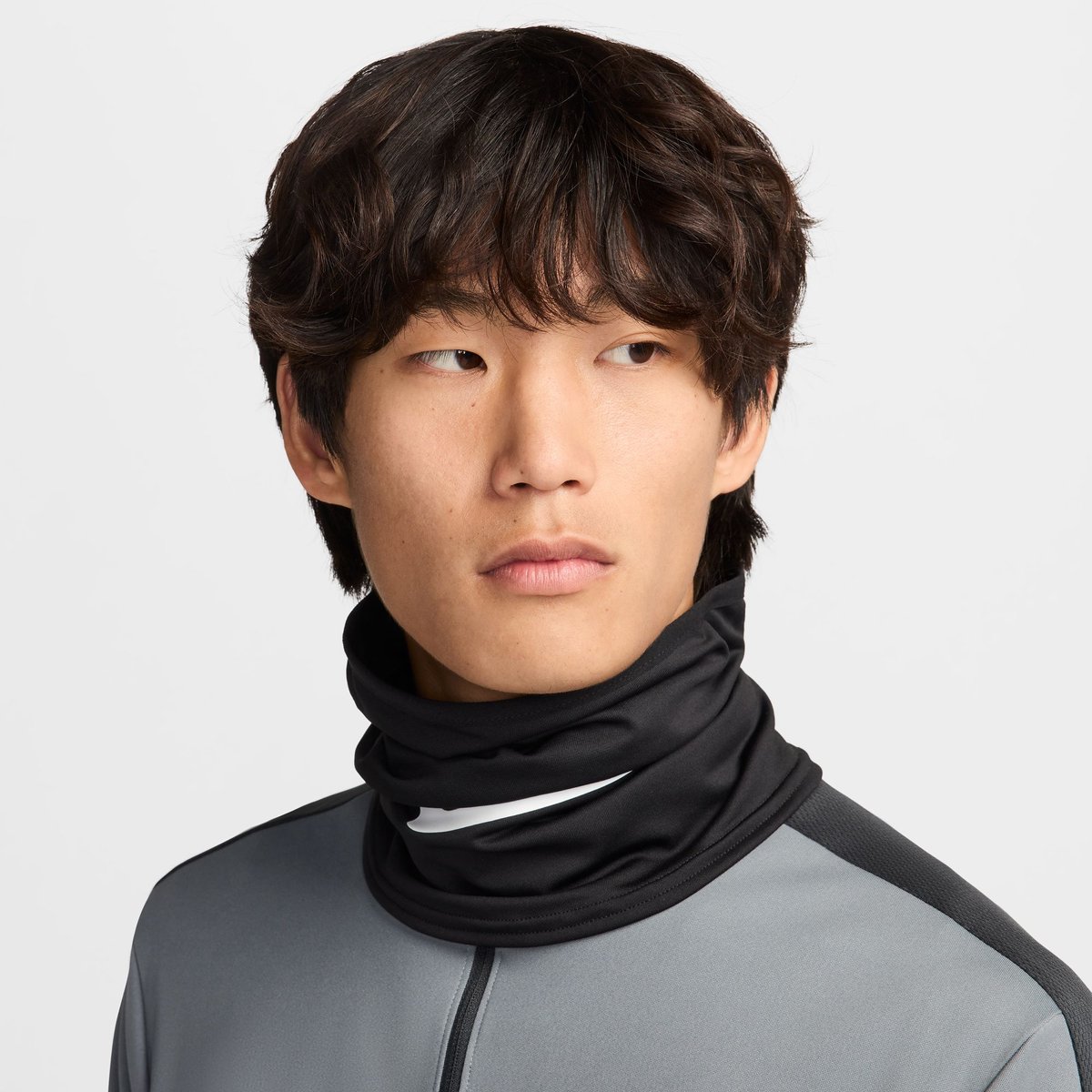 Nike Dri-FIT Academy Neckwarmer – BLACK/WHITE