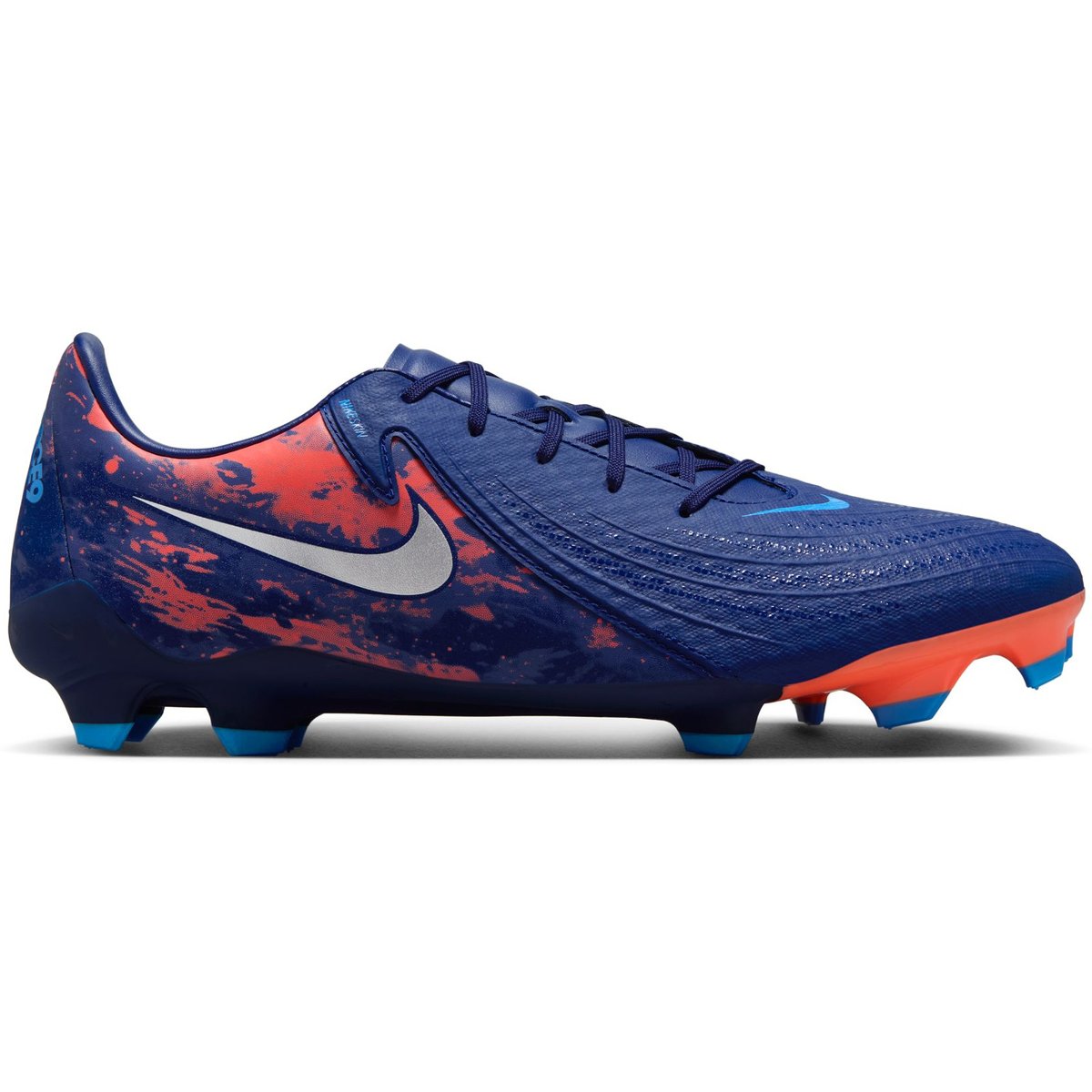 Nike Phantom GX II Academy Fußballschuh FG/MG EH – BLUE VOID/CHROME