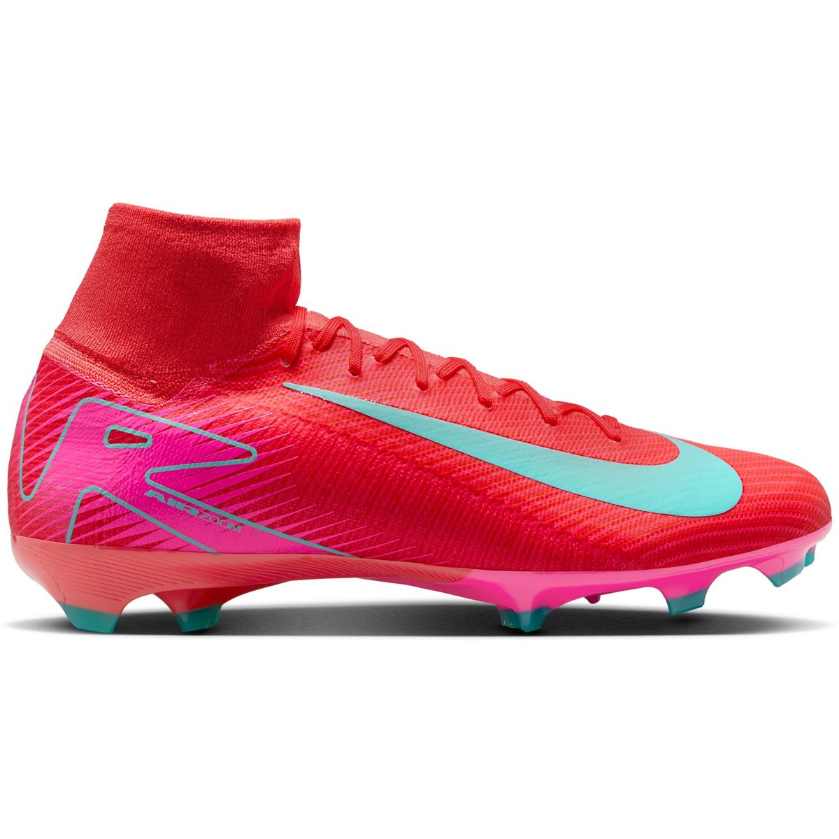 Nike Fussball-Rasenschuhe Nike Mercurial Superfly 10 Pro Firm – EMBER GLOW/AURORA GRE