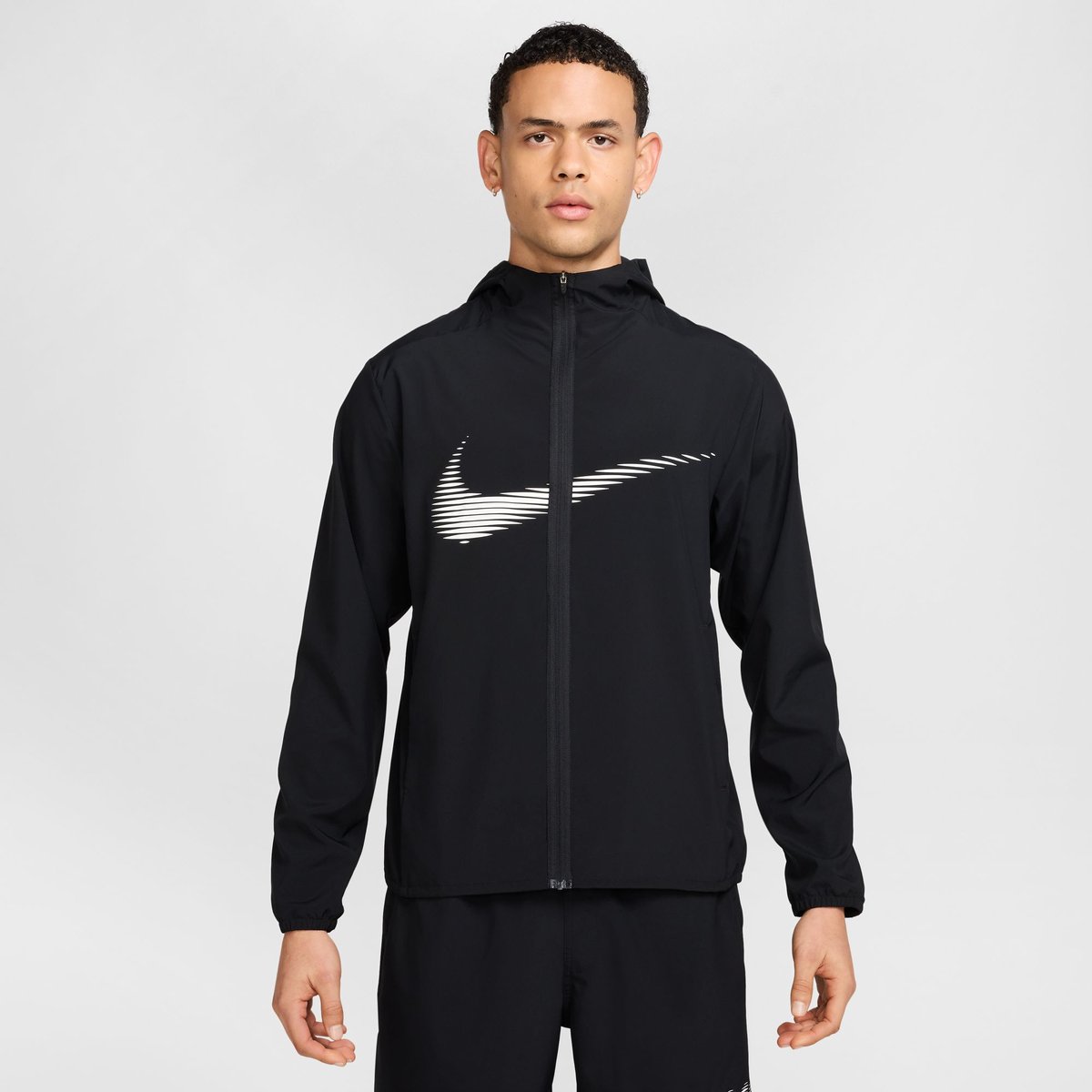 Nike Unterjacke Nike Form Men's Dri-FIT Hooded Jack – BLACK