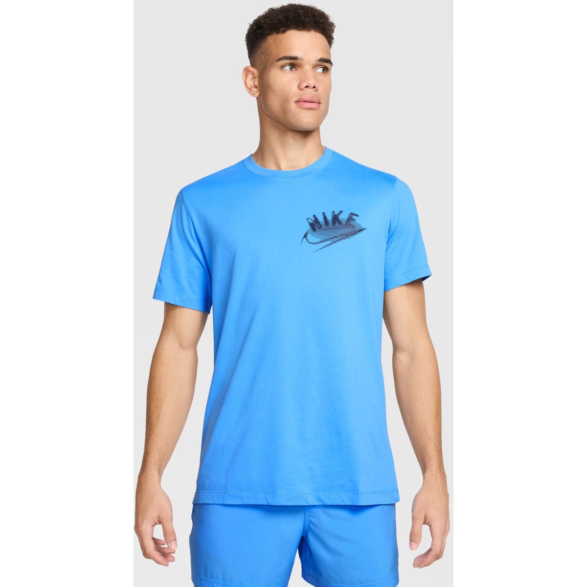 Nike Dri-FIT Brand Read T-Shirt Herren – UNIVERSITY BLUE