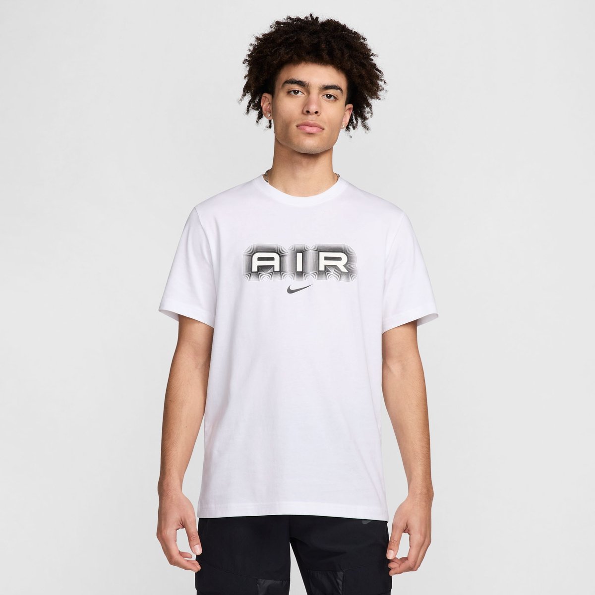 Nike Shirt Nike Air Men's Graphic T-Shirt – WHITE/BLACK