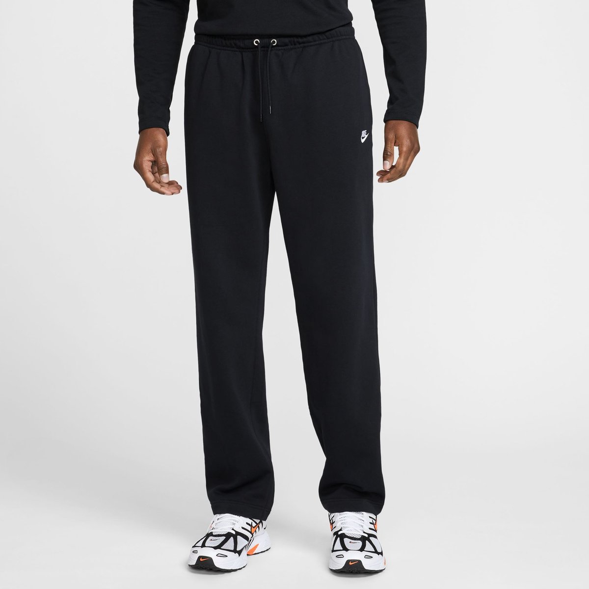 Nike Club FT OH Hose Herren – BLACK/BLACK/WHITE
