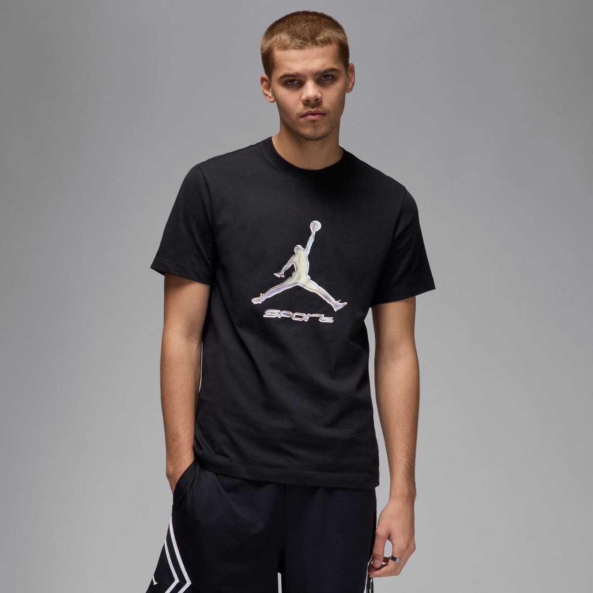 Nike Fantrikot Jordan Sport – BLACK/WHITE