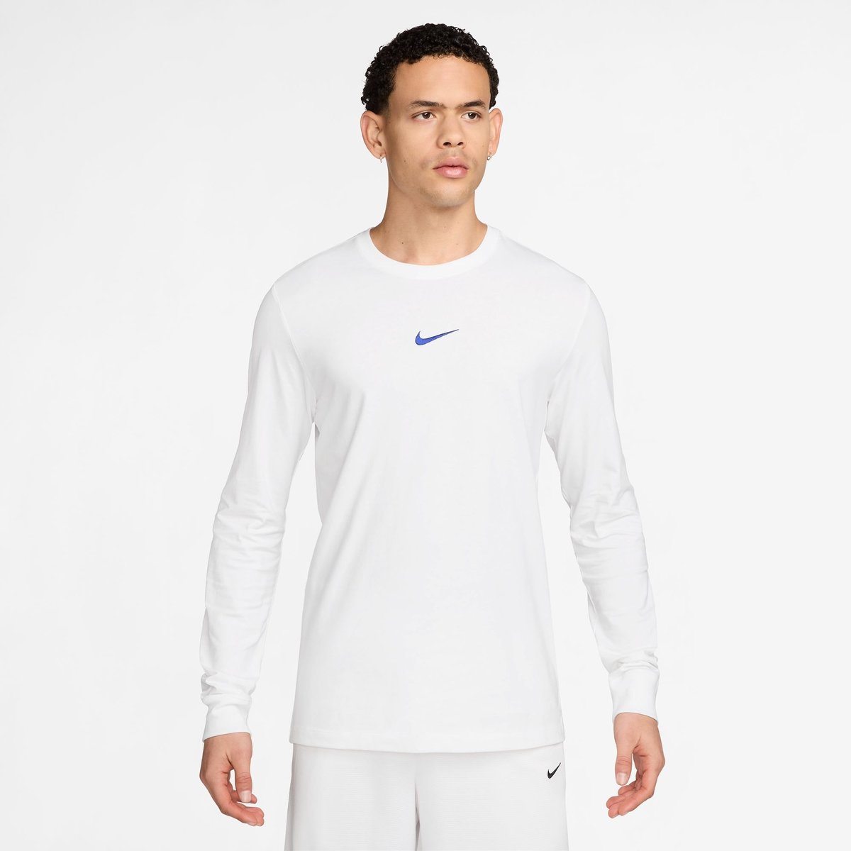 Nike Starting 5 Fan-Shirt Langarm Herren – WHITE