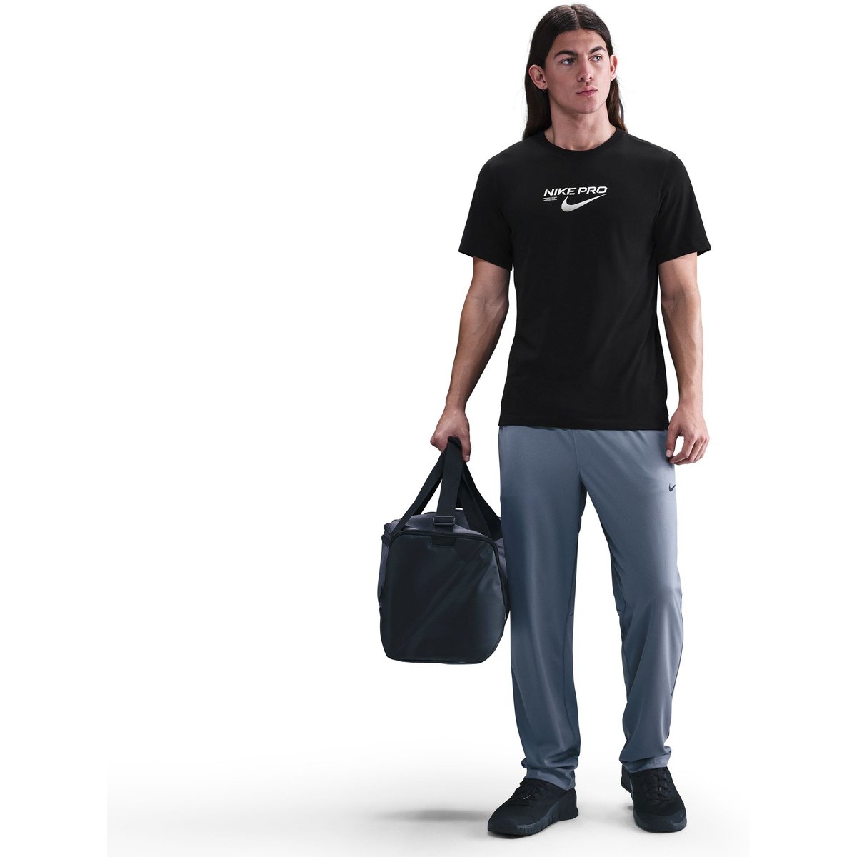 Nike Dri-FIT Pro Training T-Shirt Herren – BLACK