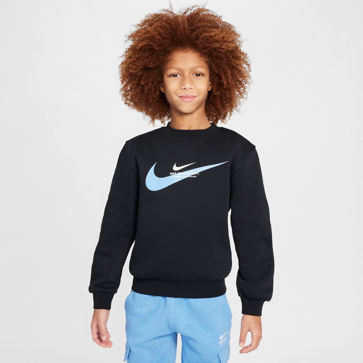 Nike Sportswear SI Fleece Crew Sweatshirt BB Kinder – BLACK