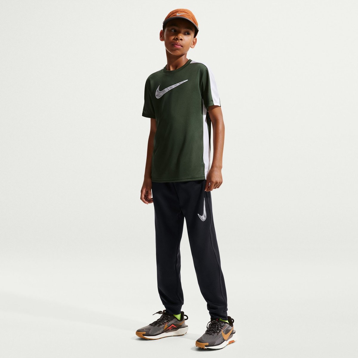Nike Multi Knit Sporthose HBR Kinder – BLACK/WHITE