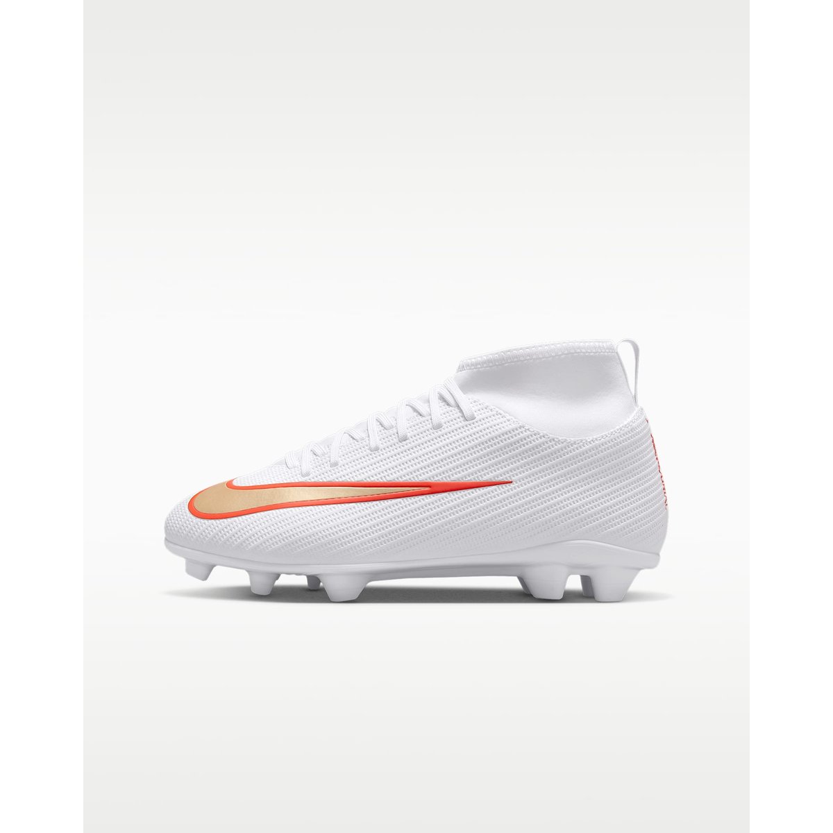Nike Superfly 11 Club FG/MG Fußballschuh Kinder – WHITE/BLUR-BRIGHT CRI