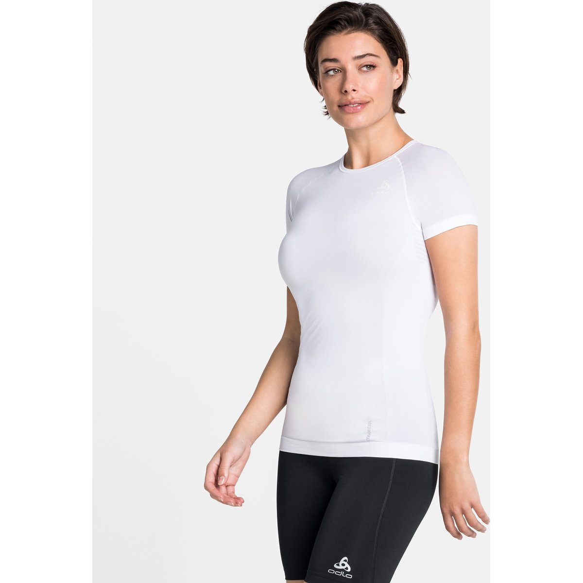 Odlo BL TOP Crew neck s/s PERFORMAN – WHITE
