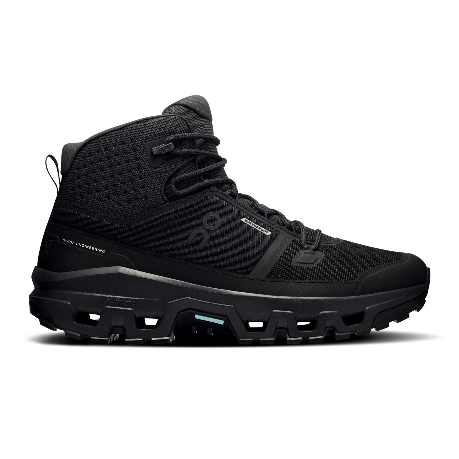 On Cloudrock Mid Waterproof – Black | Black