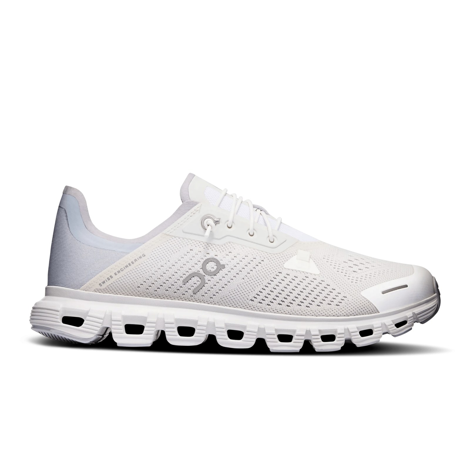 On Cloud 6 Coast – White | Glacier