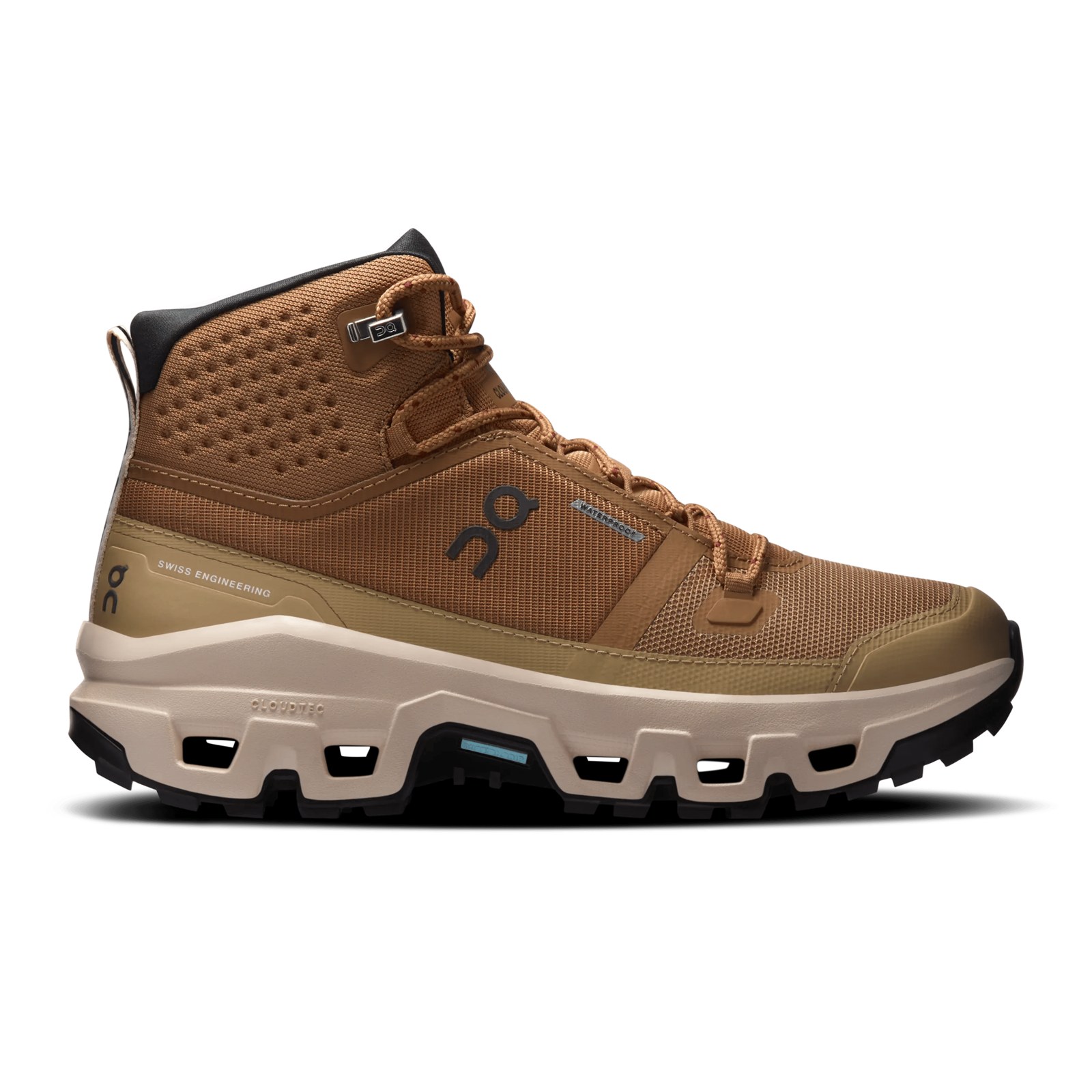 On Cloudrock Mid Waterproof – Sphinx | Sand