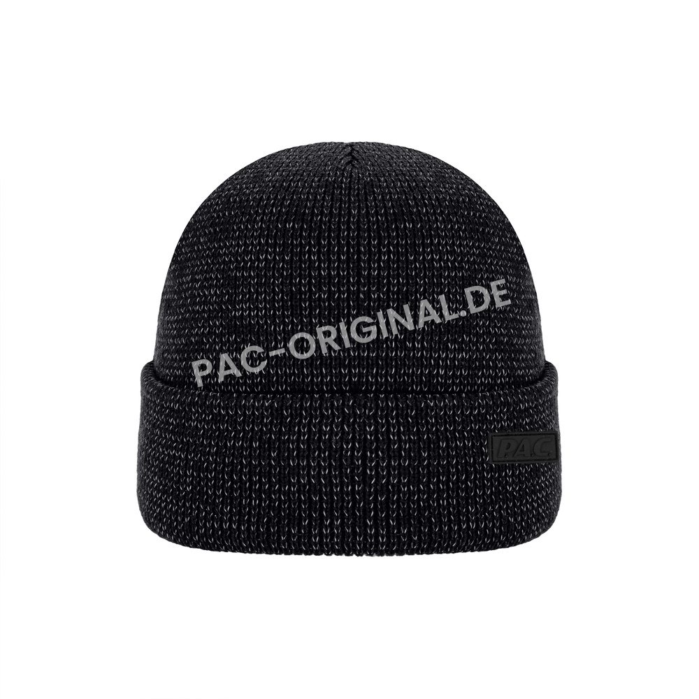 P.A.C. PAC Glako Reflective Beanie – BLACK