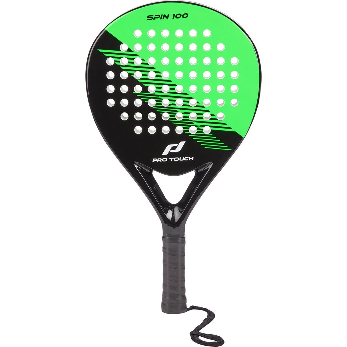 PRO Touch Ux.-Padel-Te-Schlg. Spin 100 – BLACK/GREEN