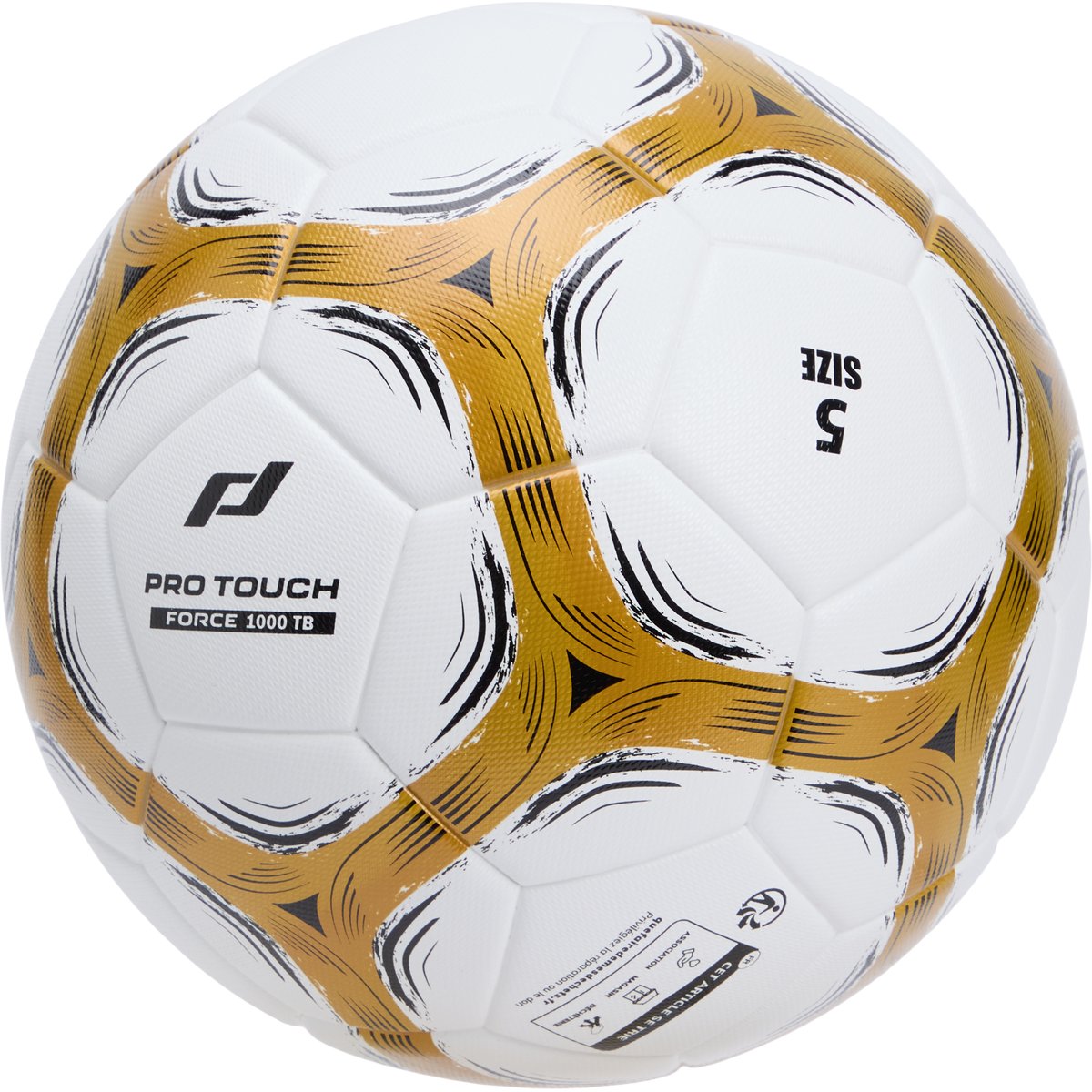 PRO Touch Fußball Force 1000 TB – WHITE/GOLD/BLACK