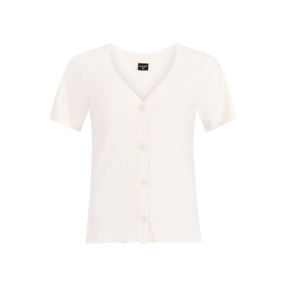 Protest PRTOval t-shirt – Kitoffwhite