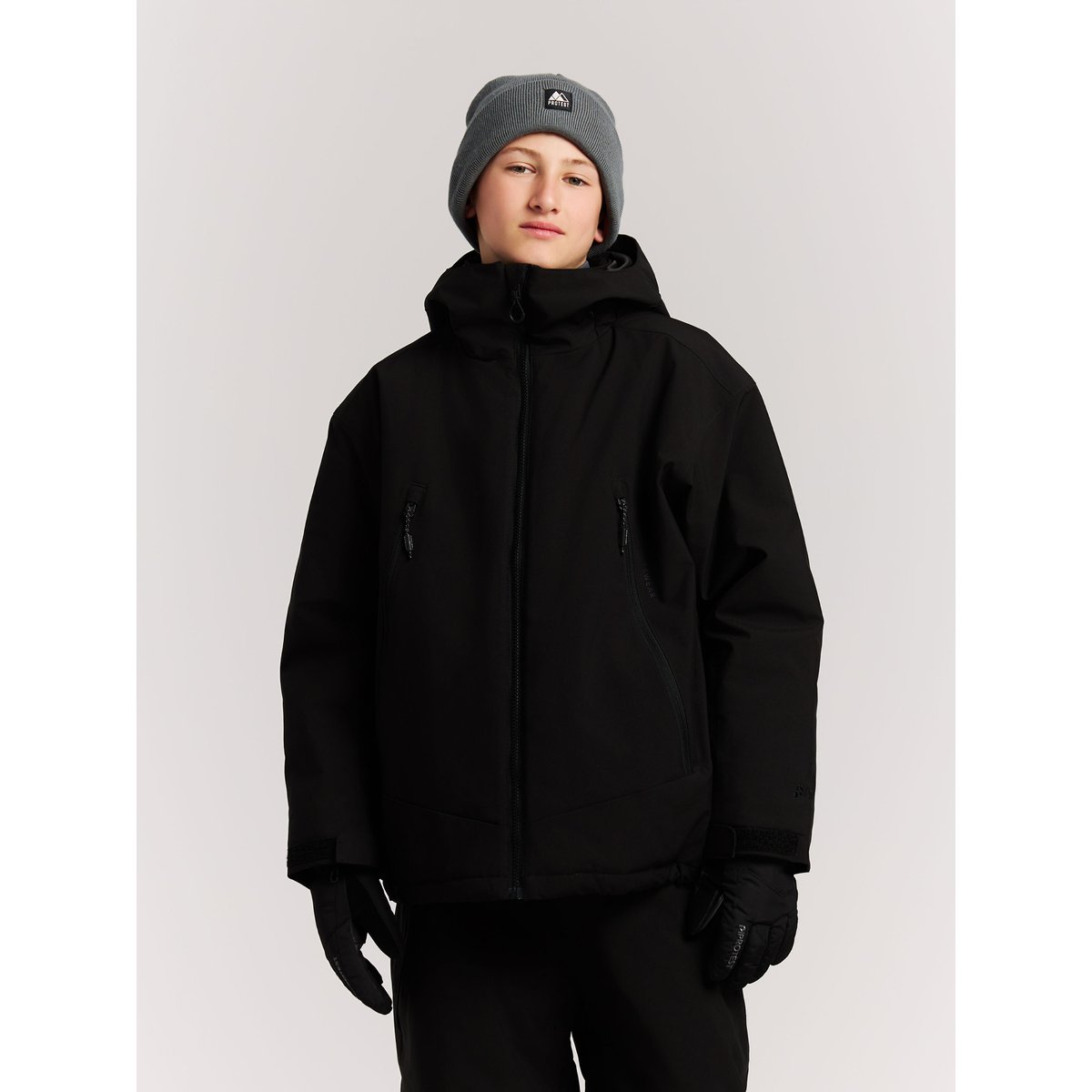Protest PRTVince JR snowjacket – TRUE BLACK