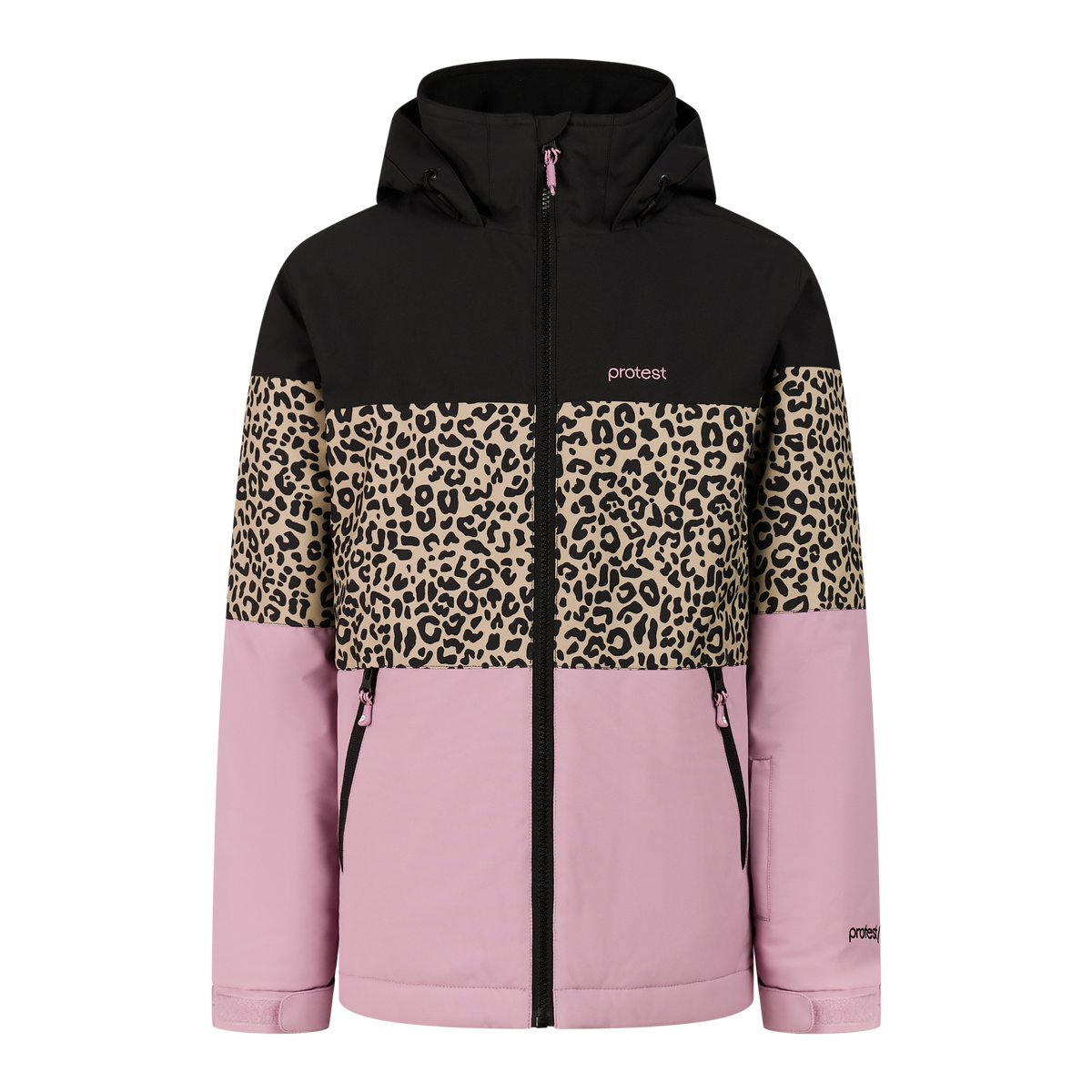 Protest PRTDeline JR snowjacket – TRUE BLACK