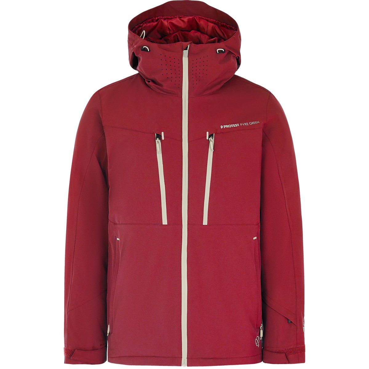 Protest PRTTIMOTHY snowjacket – Velvet red