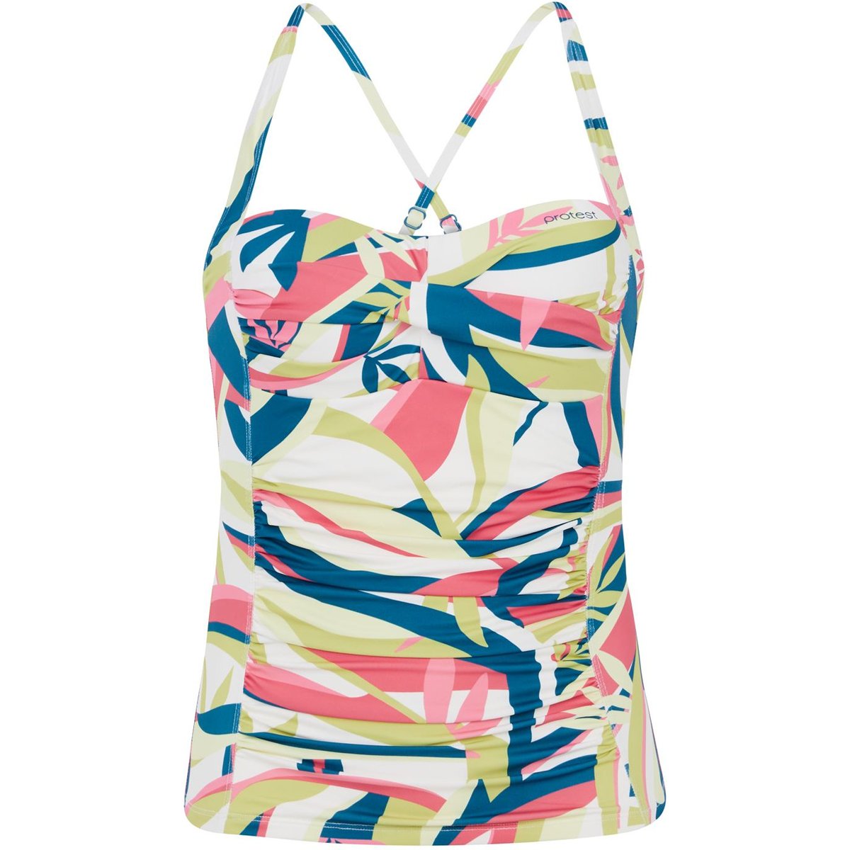 Protest MIXLusci tankini B&C-cup top – GUAVA PINK