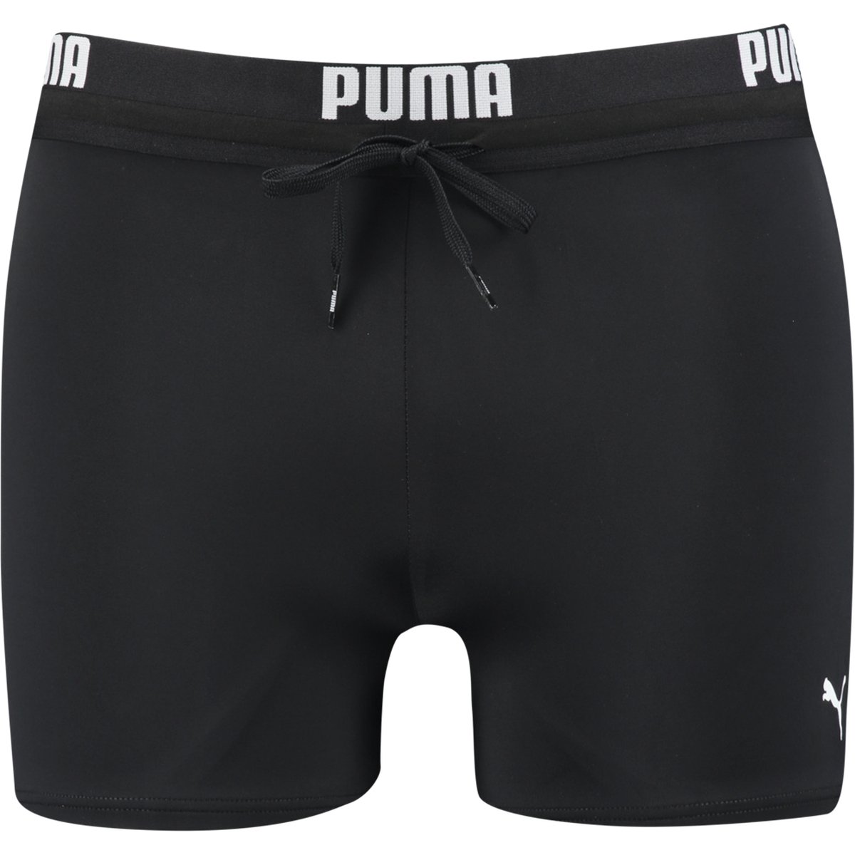PUMA SWIM MEN LOGO TRUNKS 1P – BLACK
