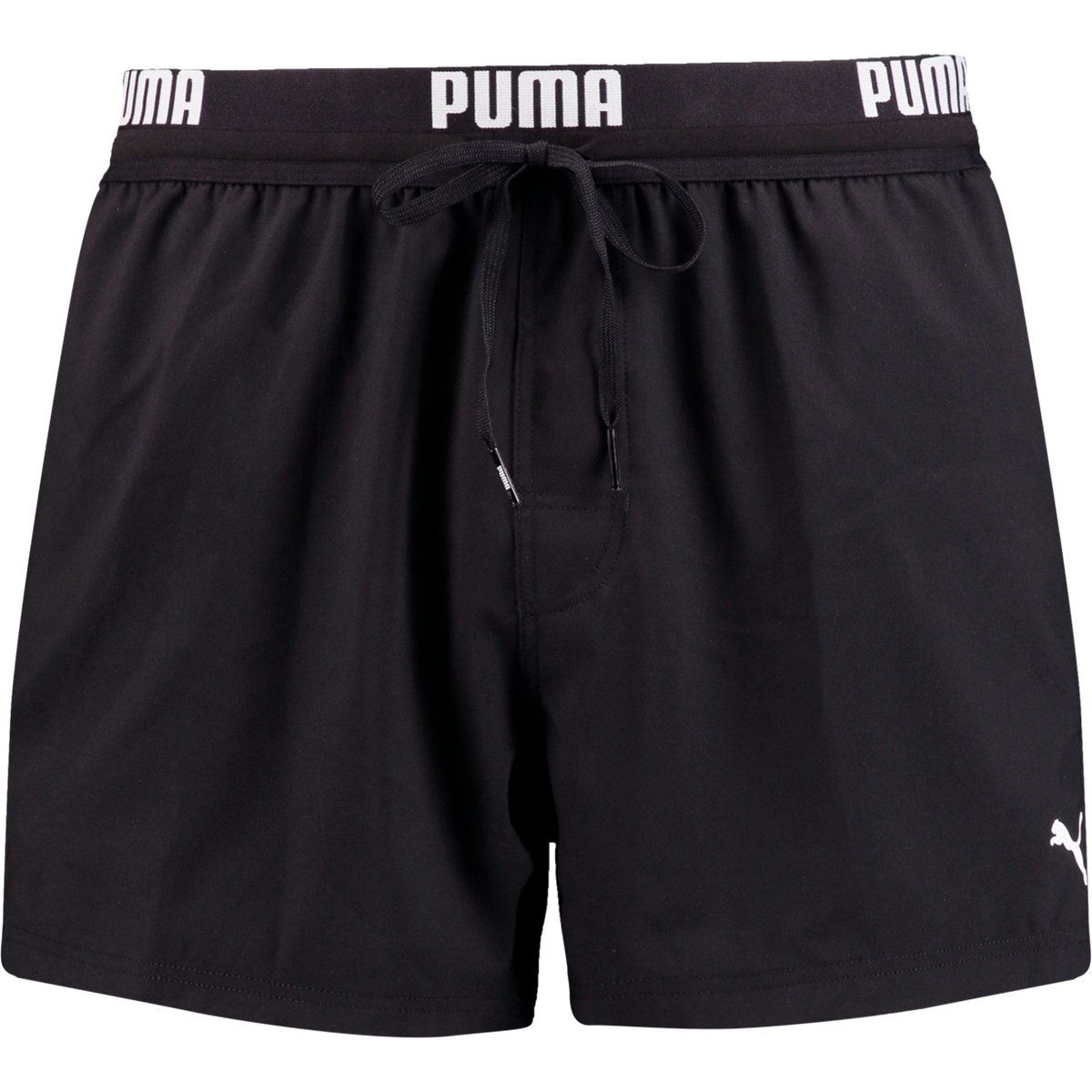 PUMA SWIM MEN LOGO SHORT SHORTS 1P – BLACK