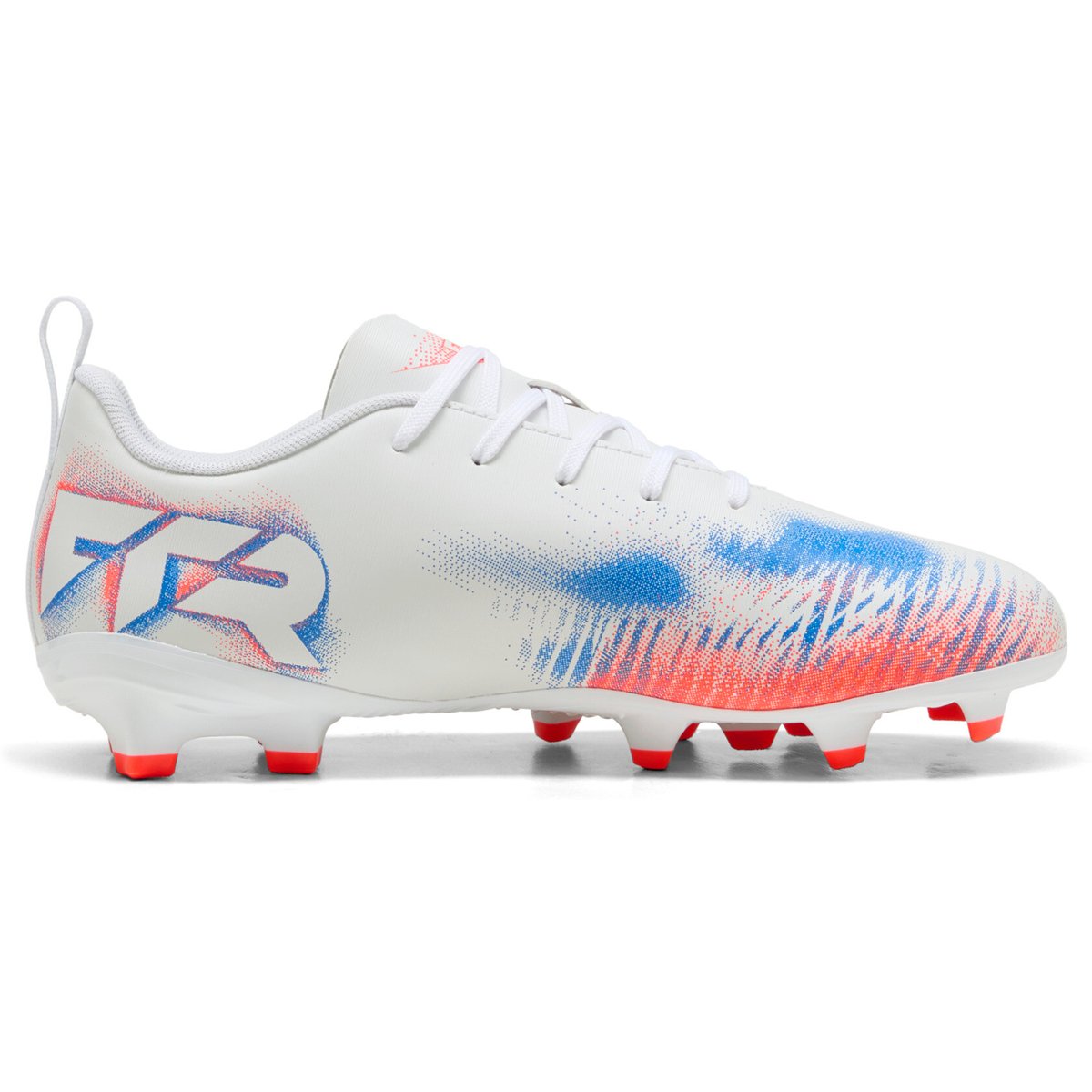 Puma Future 8 Play FG/AG Fußballschuh Kinder – PUMA WHITE-PUMA BLACK