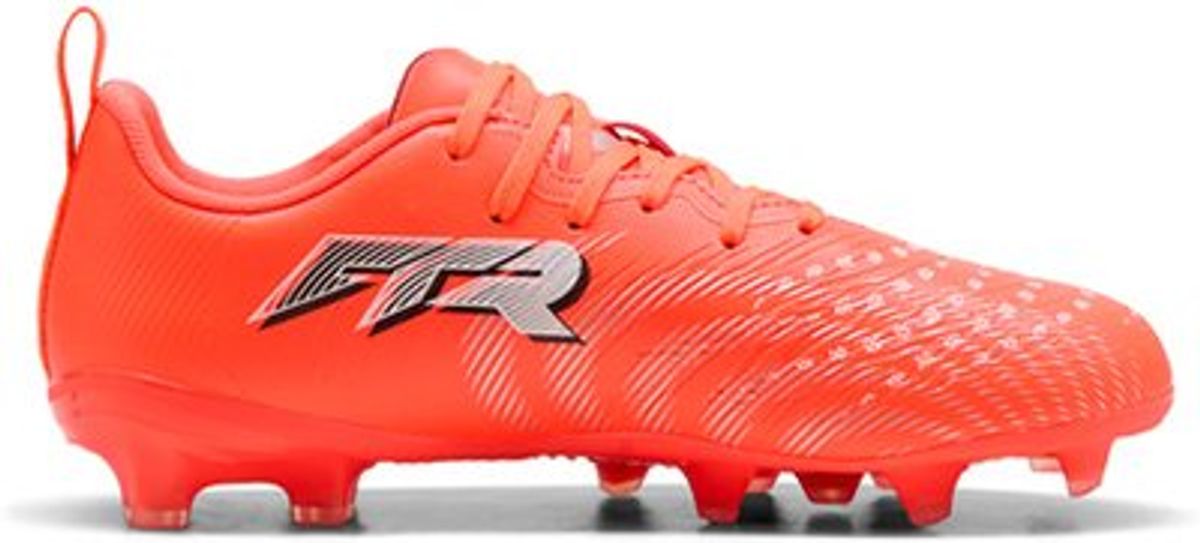 Puma Future 9 Play FG/AG Fußballschuh Kinder – Glowing Red-PUMA White-PUMA Black-PUMA Silver