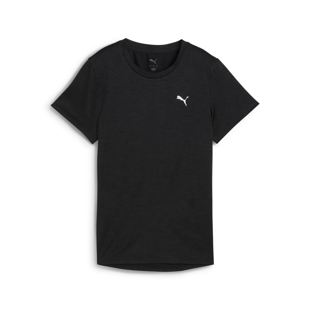 Puma W TAD ESSENTIAL Heather Tee – PUMA BLACK HEATHER