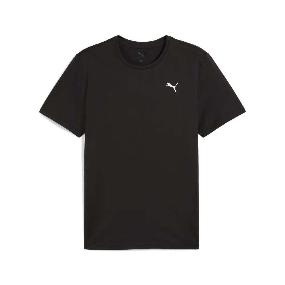 Puma M TAD ESSENTIALS SOLID CAT TEE LC small cat – PUMA BLACK