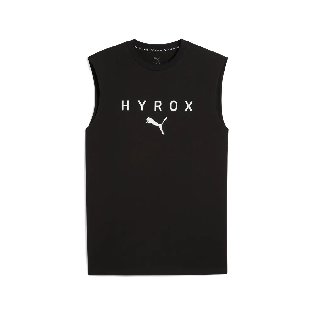 Puma UNISEX PUMA x HYROX CUTOFF TANK – PUMA BLACK
