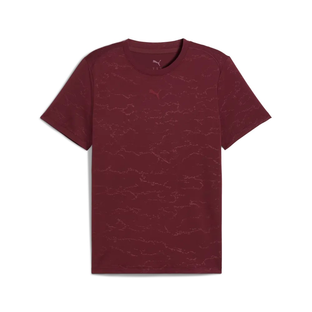 Puma M CLOUDSPUN EMBOSS TEE – Ruby Shimmer